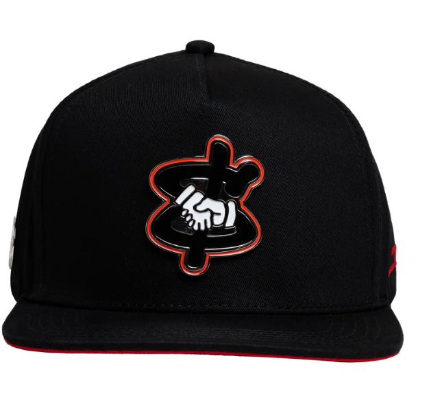 JC HATS - BUSINESS BLACK/RED