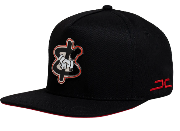 JC HATS - BUSINESS BLACK/RED