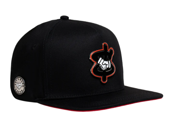 JC HATS - BUSINESS BLACK/RED