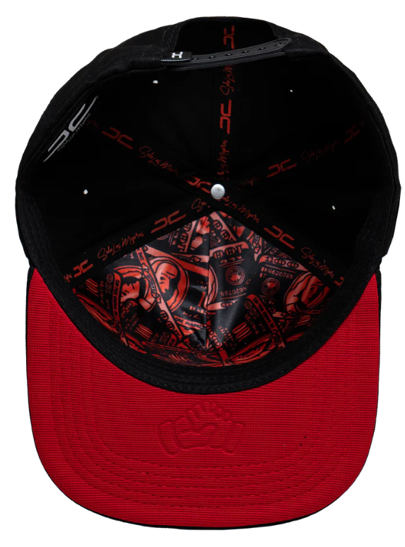 JC HATS - BUSINESS BLACK/RED