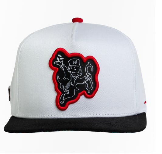 JC HATS - JUMP WHITE BLACK