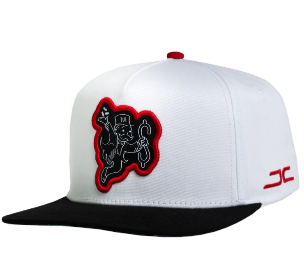 JC HATS - JUMP WHITE BLACK