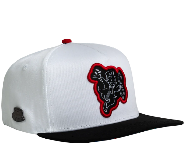 JC HATS - JUMP WHITE BLACK