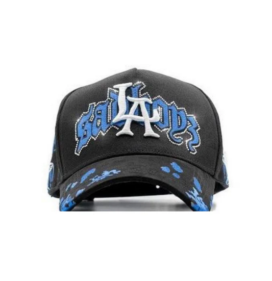 DANDY HATS - LA blue/white