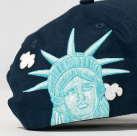 31 HATS - NEW YORK CLOUD LIBERTY STATUE NAVY