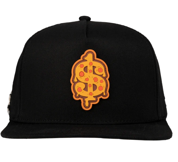 JC HATS - JC PIZZA BLACK