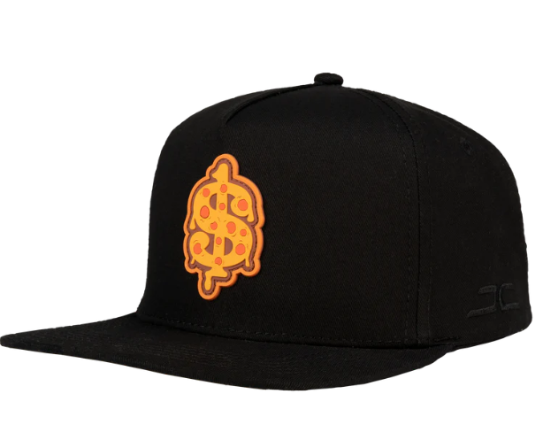 JC HATS - JC PIZZA BLACK