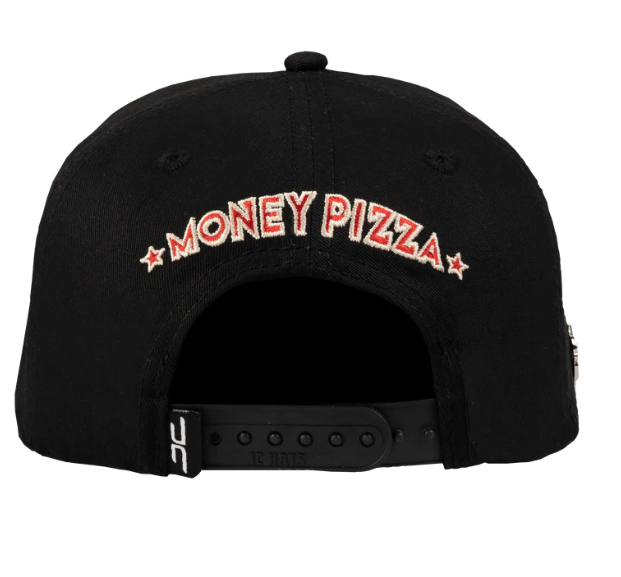 JC HATS - JC PIZZA BLACK