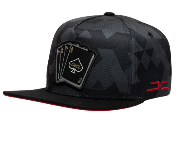 JC HATS - POKER CAMO