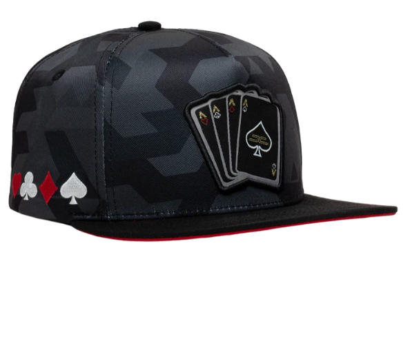 JC HATS - POKER CAMO