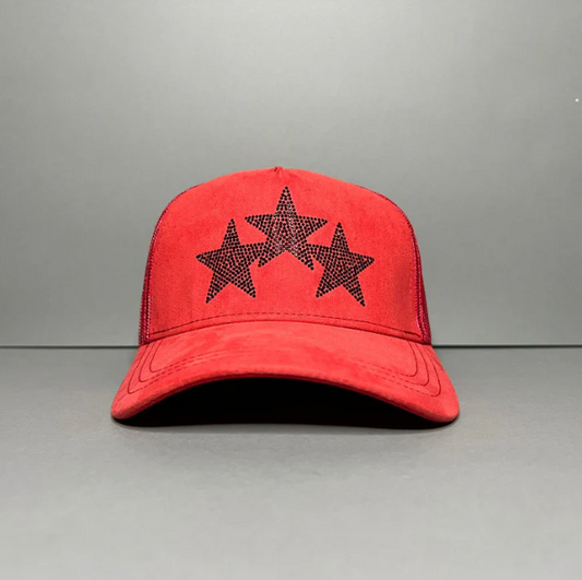 BARBAS HATS - RED ROCKSTAR