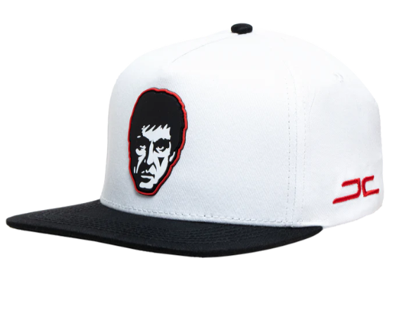 JC HATS - TONY FACE WHITE