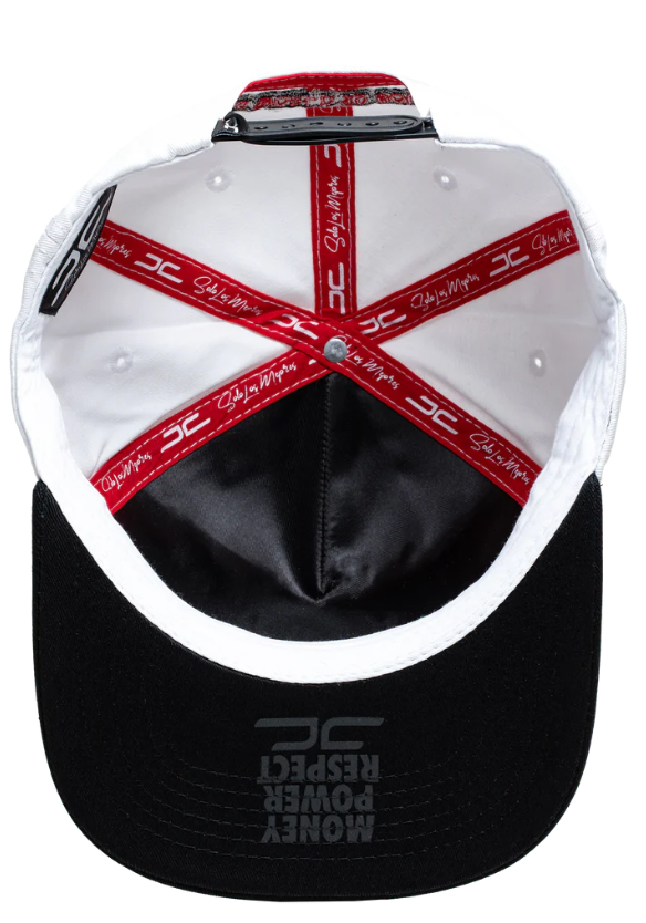 JC HATS - TONY FACE WHITE