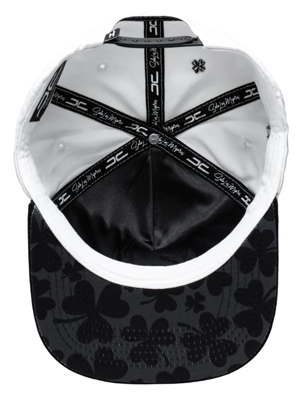 JC HATS - TREBOL WHITE